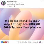 Tạo chữ đẹp in đậm, in nghiêng Online