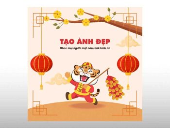 Tạo avatar tết Nhâm Dần 2022 theo tên của bạn