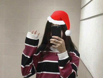 Add Christmas hat stickers to your image