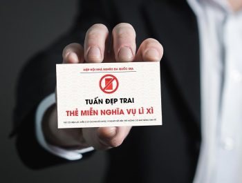 Chế ảnh thẻ miễn nghĩa vụ lì xì để troll bạn bè