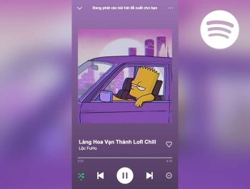 Chế ảnh trình phát nhạc Spotify theo ảnh của bạn