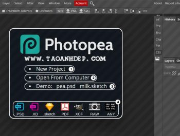 Photoshop online – Công cụ chỉnh sửa ảnh online