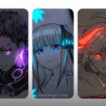 Tổng hợp hình nền anime tranh chì phát sáng